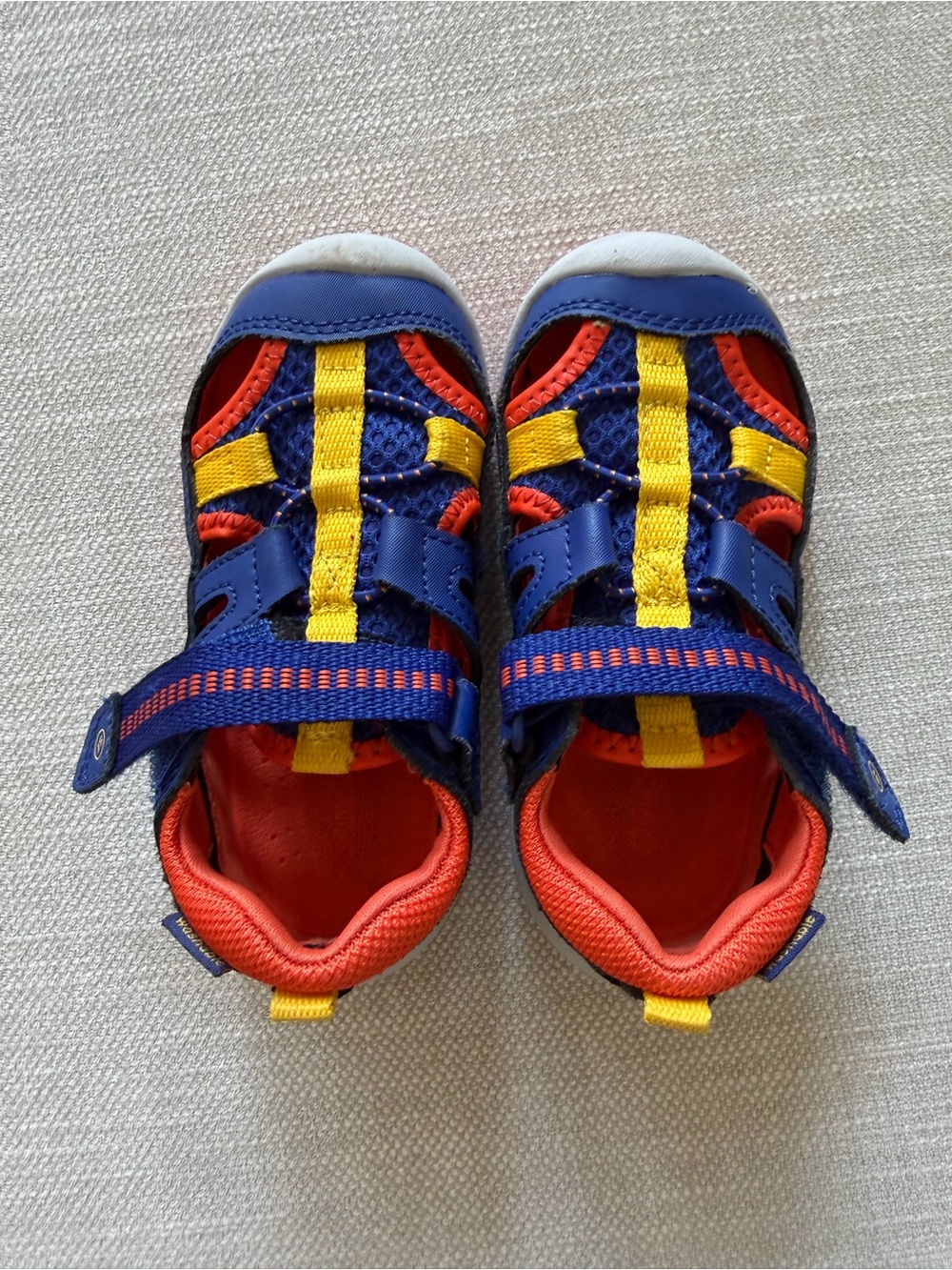 Stride Rite Blue Leather Wade Boy’s Sandal Sneakers